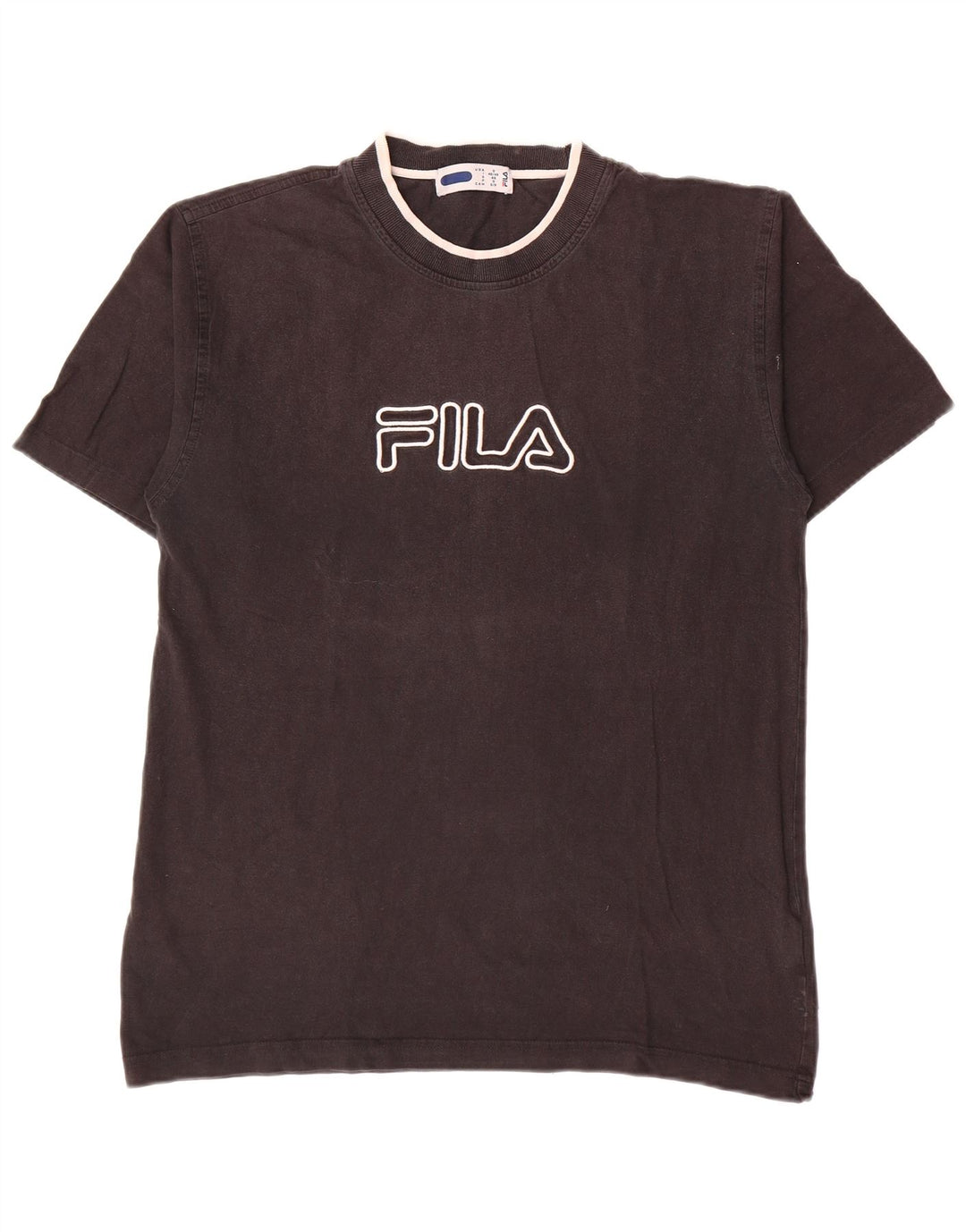 Fila Herre grafisk T-shirt top lille sort bomuld