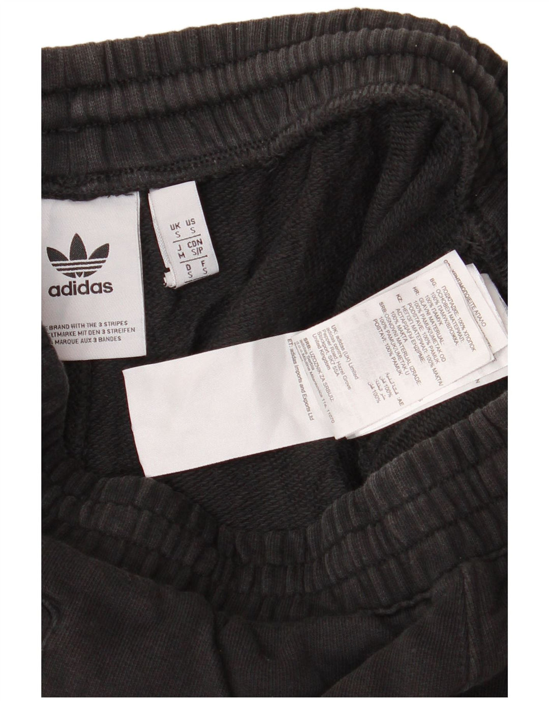 Adidas Sportsshorts til mænd Små sorte bomuld