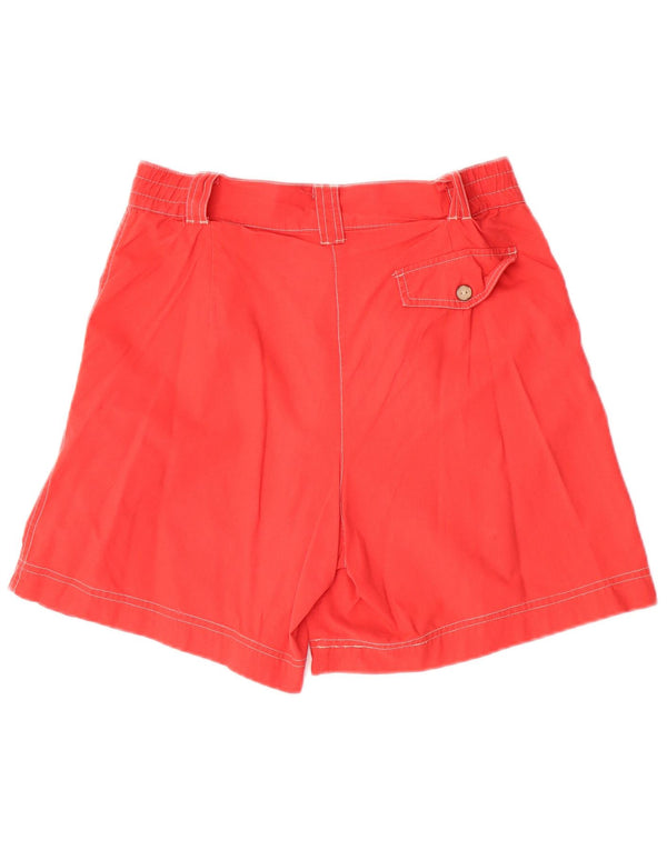 Vintage Kvinder Casual Shorts IT 42 Medium W30 Rød