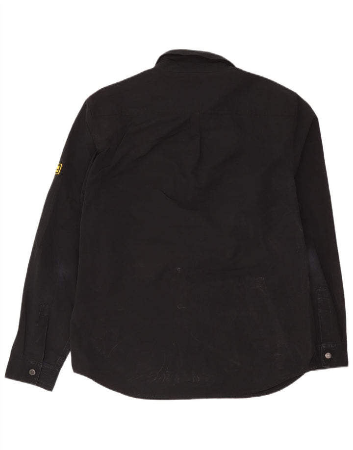 Barbour Herre Overshirt Skjorte Stor sort polyester