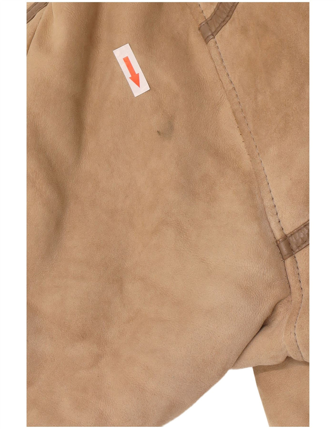 Vintage Dame Shearling Coat UK 14 Medium Brown Shearling