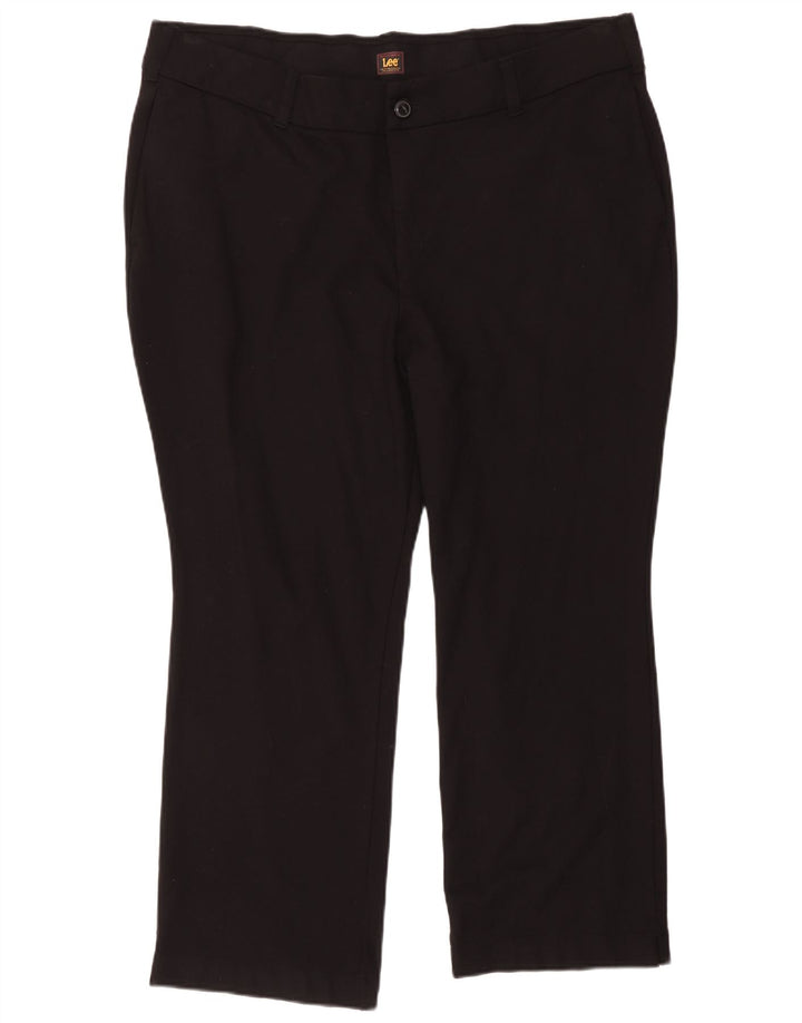 Lee Herre Cropped Trousers W44 L26 Sort