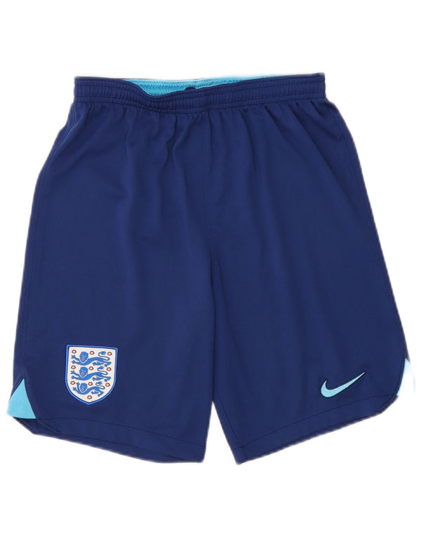 Nike Boys England Graphic Sports Shorts 12-13 År Large Blue Sports
