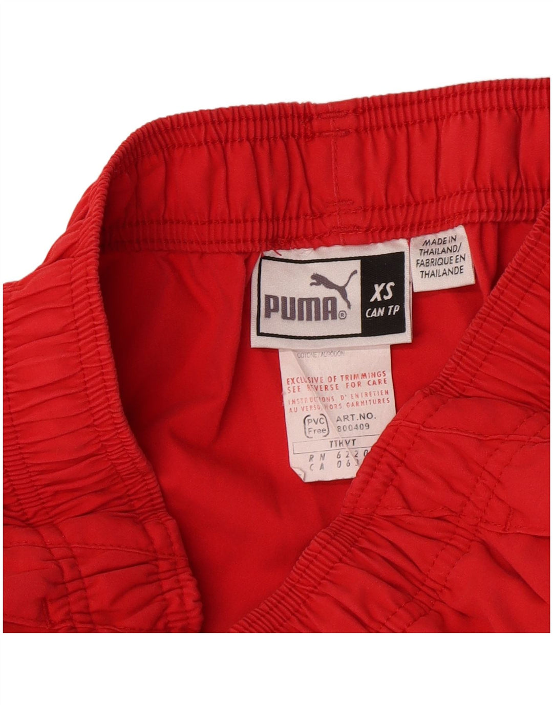 Puma Capri træningsdragt bukser til kvinder UK 6 XS rød polyester