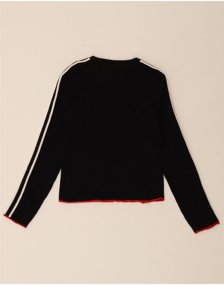 ZARA Girls Top Long Sleeve 7-8 Years Small Black Vintage Zara and Second-Hand Zara from Messina Hembry 