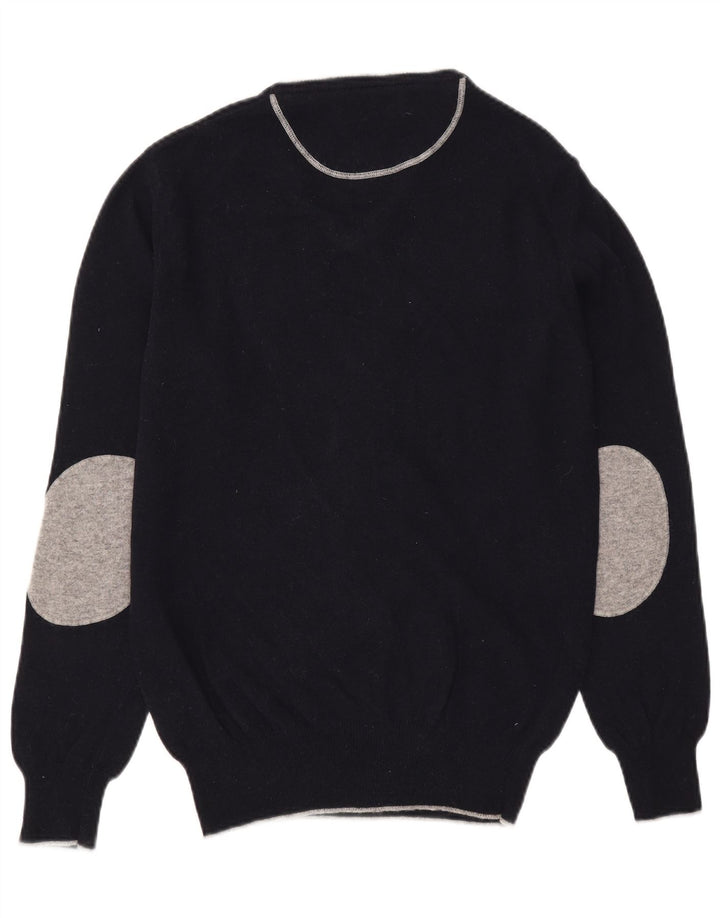 Henri Lloyd Herre V-hals sweater Medium Sort Uld