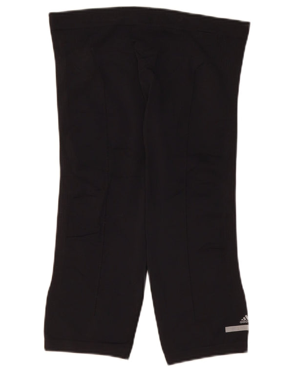 Adidas Dame Stella McCartney Capri Træningsdragt Bukser UK 12 Medium Sort