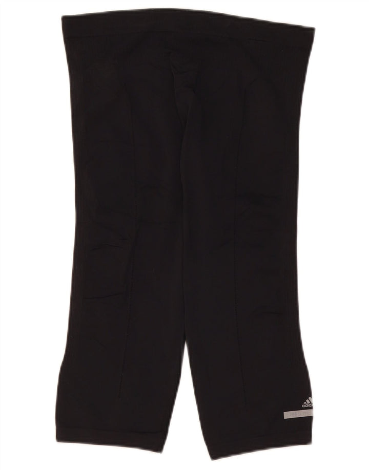 Adidas Dame Stella McCartney Capri Træningsdragt Bukser UK 12 Medium Sort
