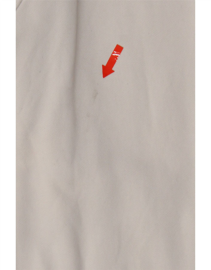 ELLESSE Mens Hoodie Jumper Large White Cotton Vintage Ellesse and Second-Hand Ellesse from Messina Hembry 