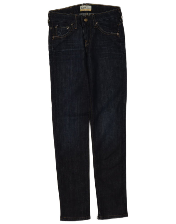 Lee Girls Verdi Slim Jeans 10-11 år W24 L29 Marineblå Bomuld