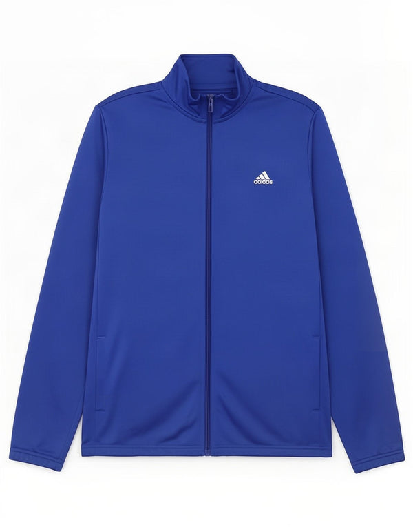 Adidas drenge grafisk træningsdragt topjakke 15-16 år blå polyester