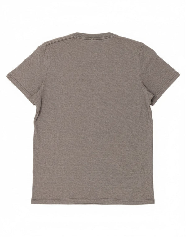 Abercrombie & Fitch Herre Muscle Graphic T-Shirt Top Medium Grey Bomuld