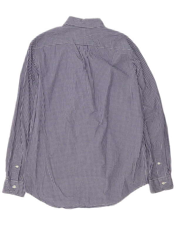 POLO RALPH LAUREN Herreskjorte Medium Navyblå Gingham Bomuld