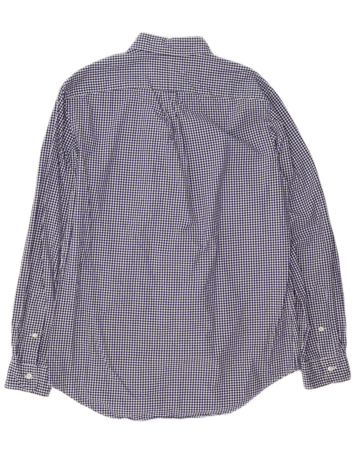 POLO RALPH LAUREN Herreskjorte Medium Navyblå Gingham Bomuld