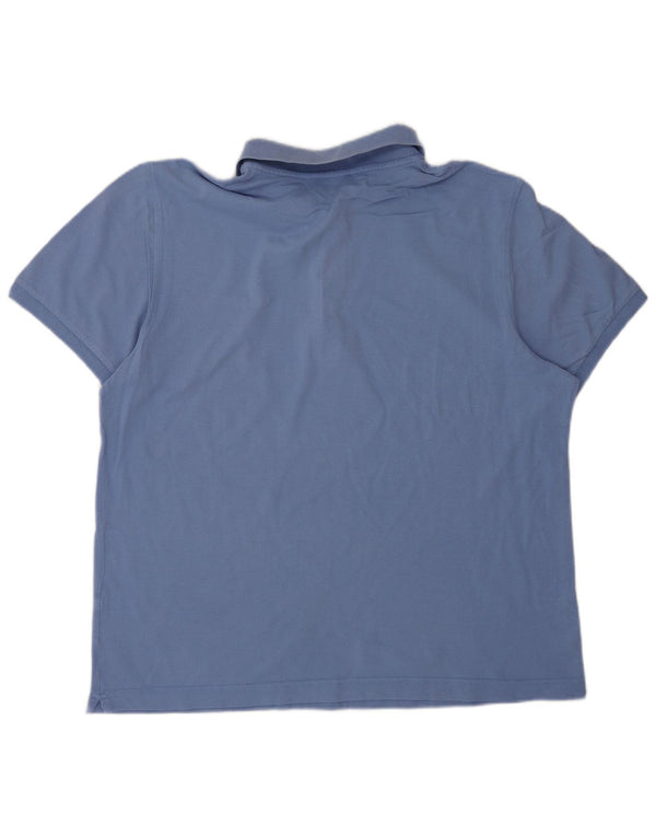 LOTTO Poloskjorte til mænd XL Blå Bomuld