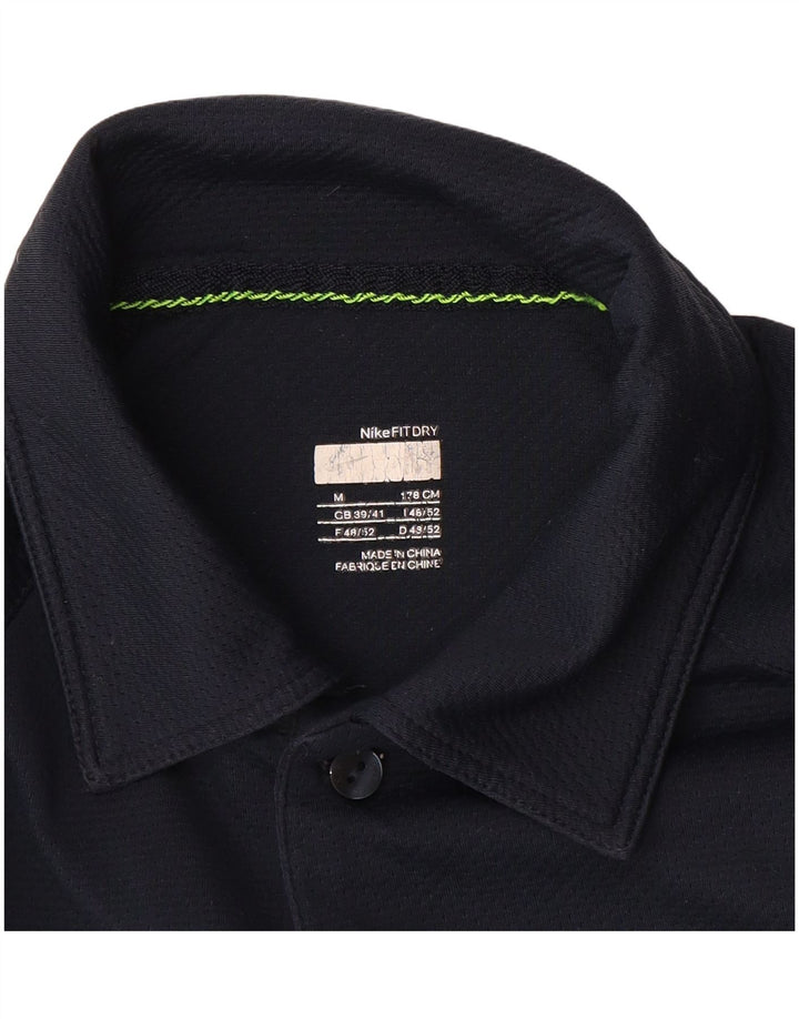 Nike Polo Shirt til mænd UK 39/41 Medium Navy Blue