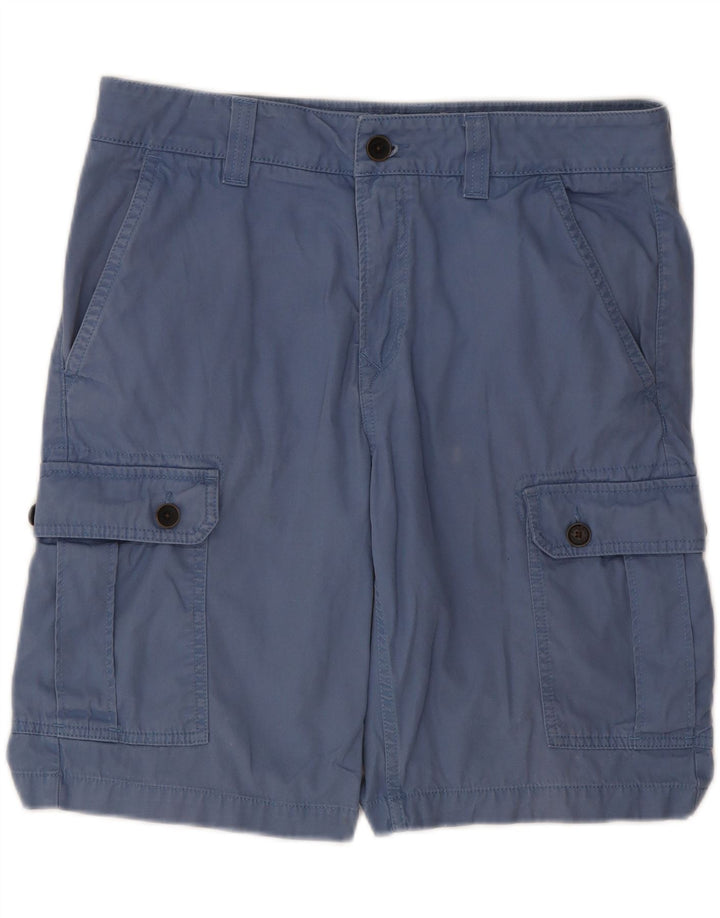 TIMBERLAND Mens Cargo Shorts W32 Medium Blue Cotton Vintage Timberland and Second-Hand Timberland from Messina Hembry 