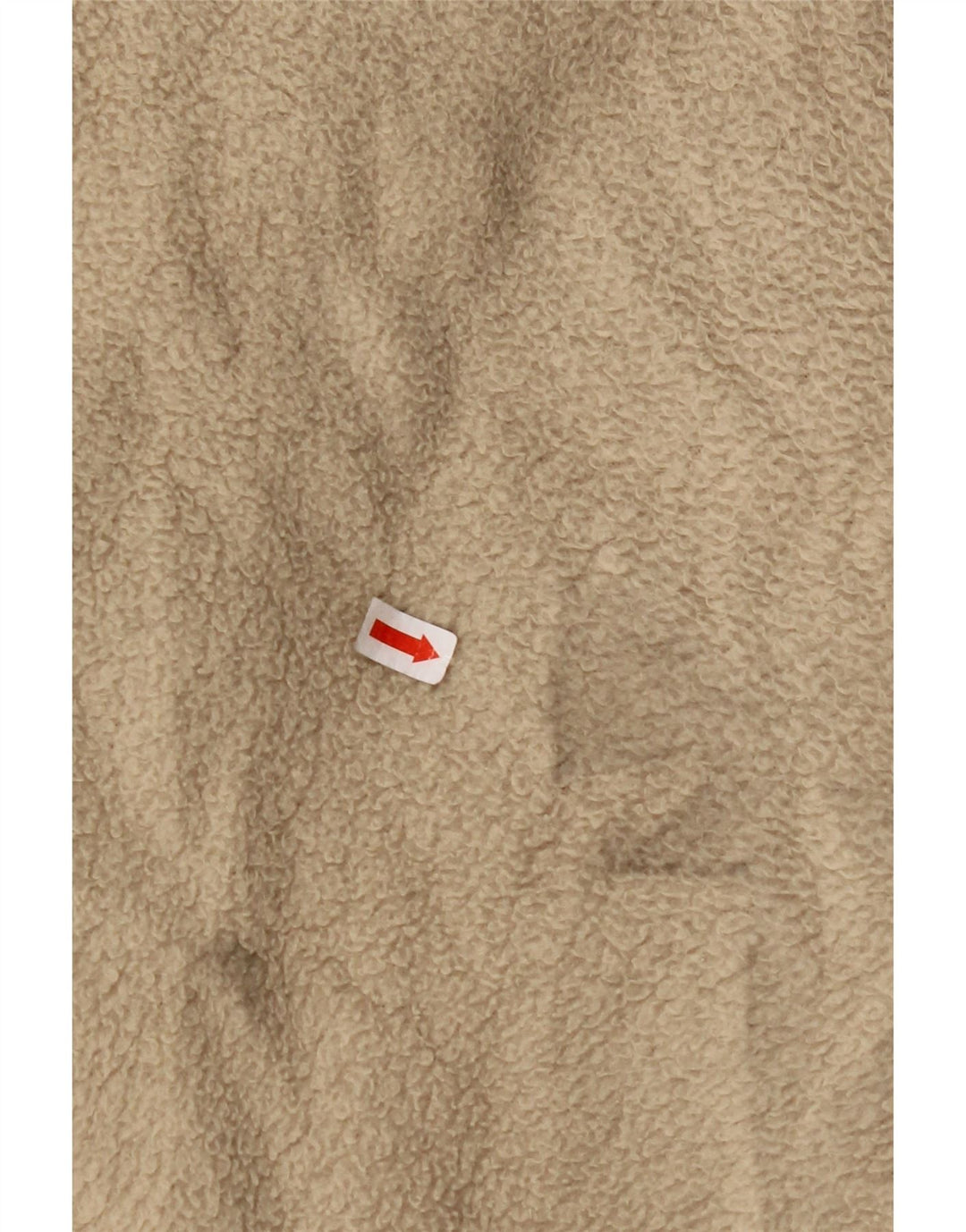 FILA Fleecejakke til mænd UK 36 Small Beige Colourblock Polyester