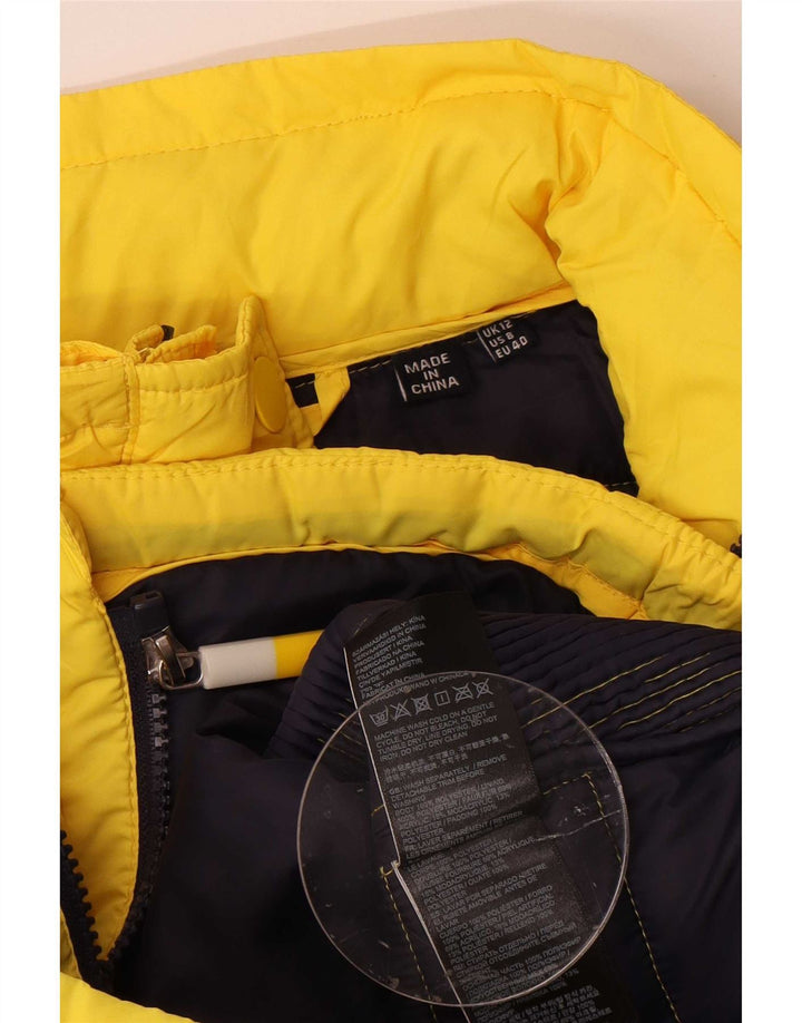 Superdry Polstret Damejakke UK 12 Medium Gul Polyester