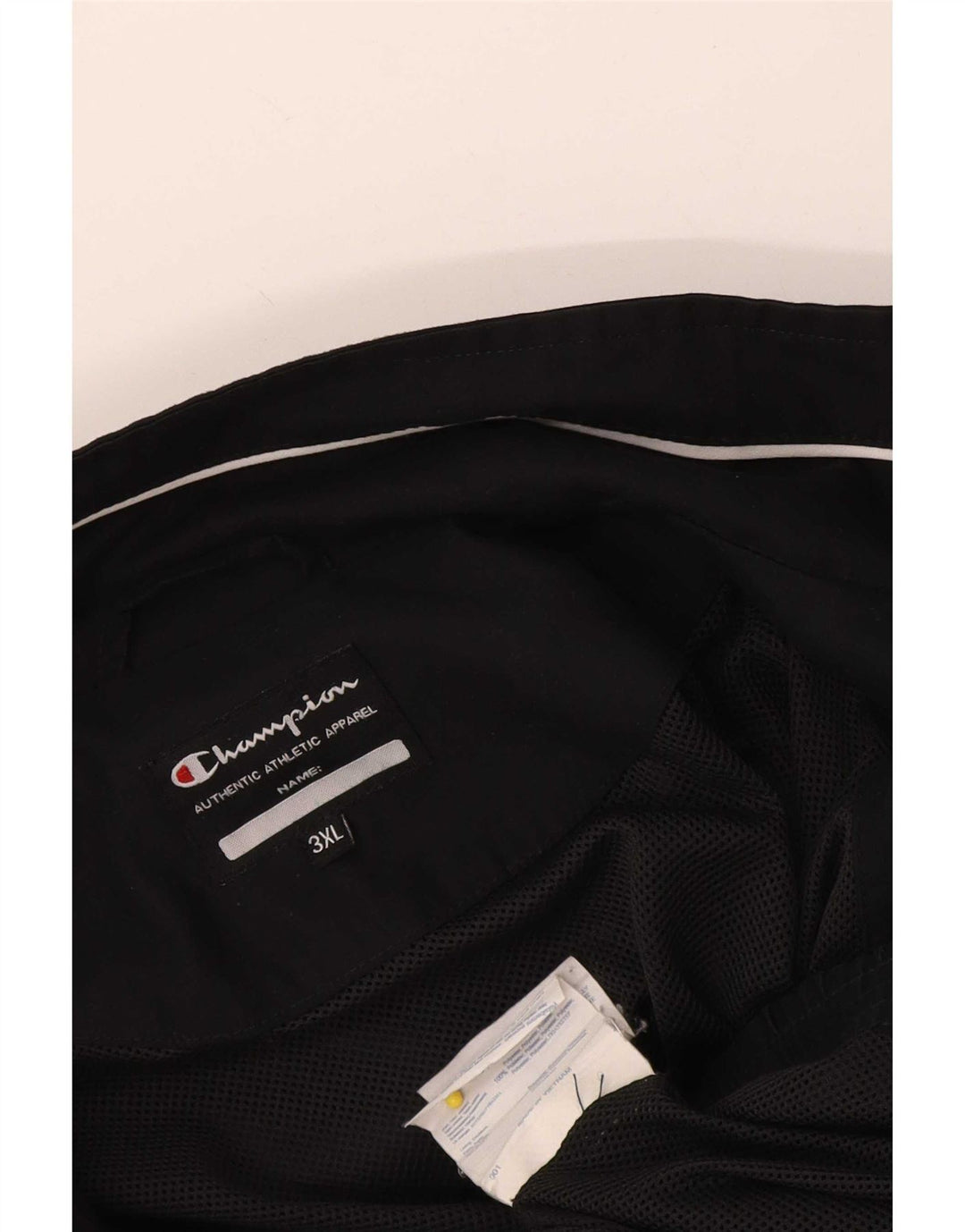 Champion Herre træningsdragt topjakke 3XL sort polyester