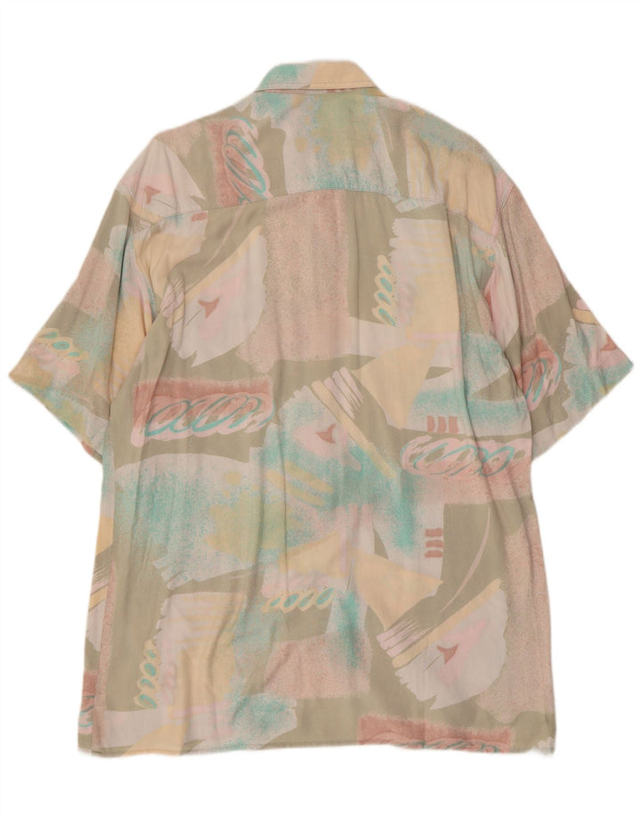 LIMIT Mens Abstract Pattern Shirt Size 37/38 Small Multicoloured