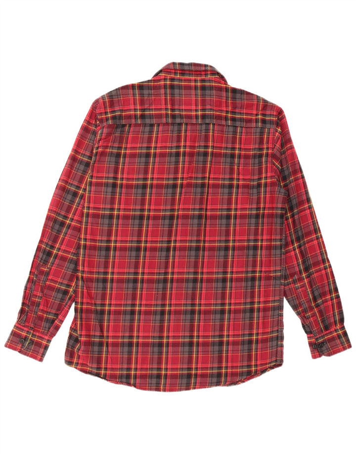 Levi's Herre Slim Fit Flanellskjorte XL rød ternet