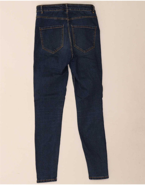 Zara Dame Trafaluc Skinny Jeans EU 38 Small W28 L26 Blå Bomuld
