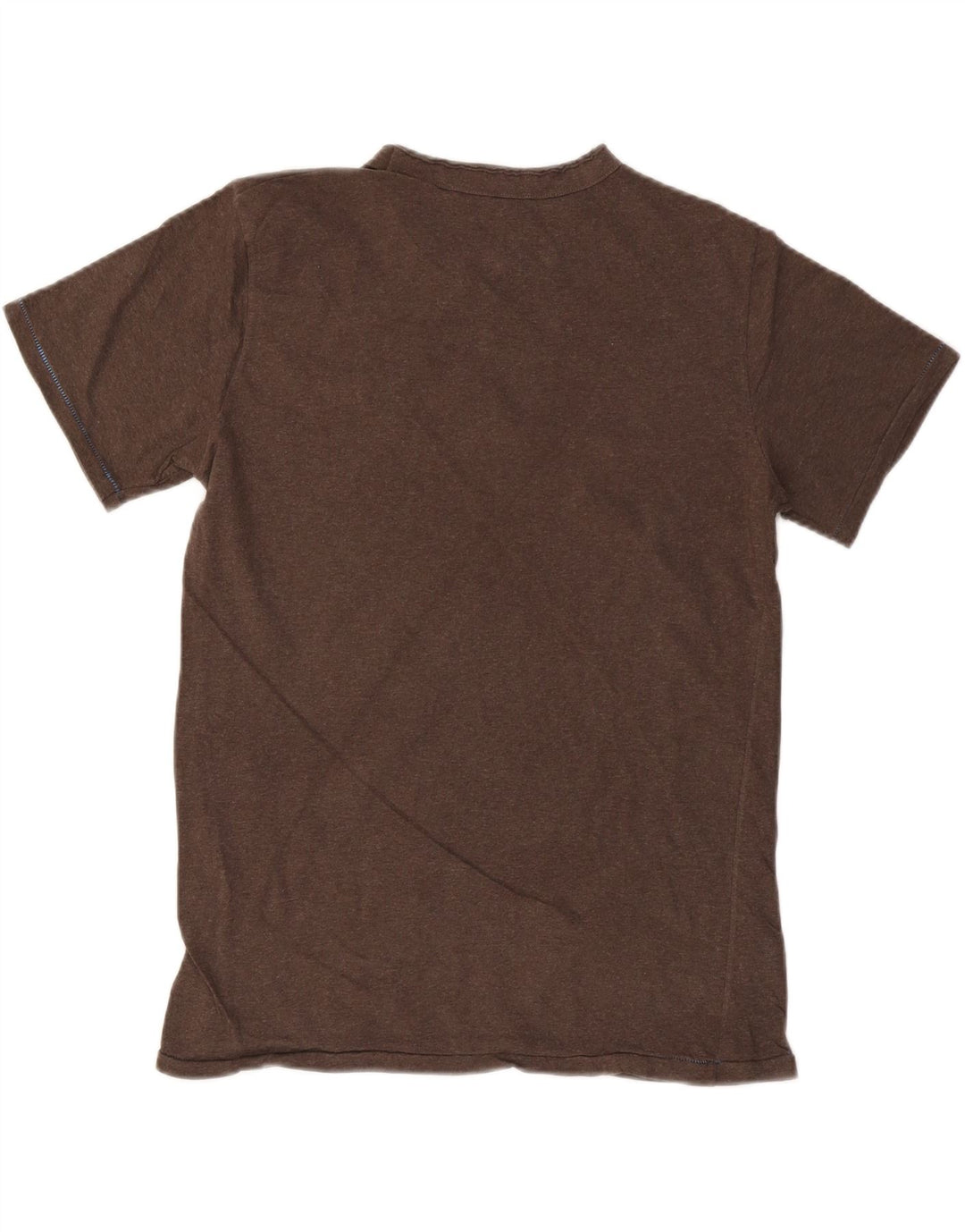 BENETTON Herre T-Shirt Top Medium Brun