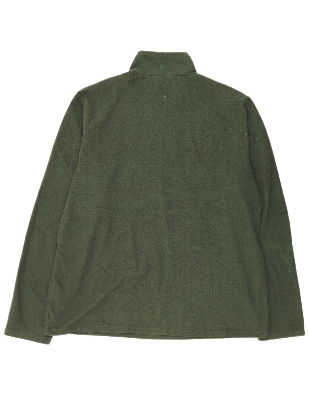 Mountain Warehouse Herre Fleece Jumper med lynlås XL Grøn Polyester