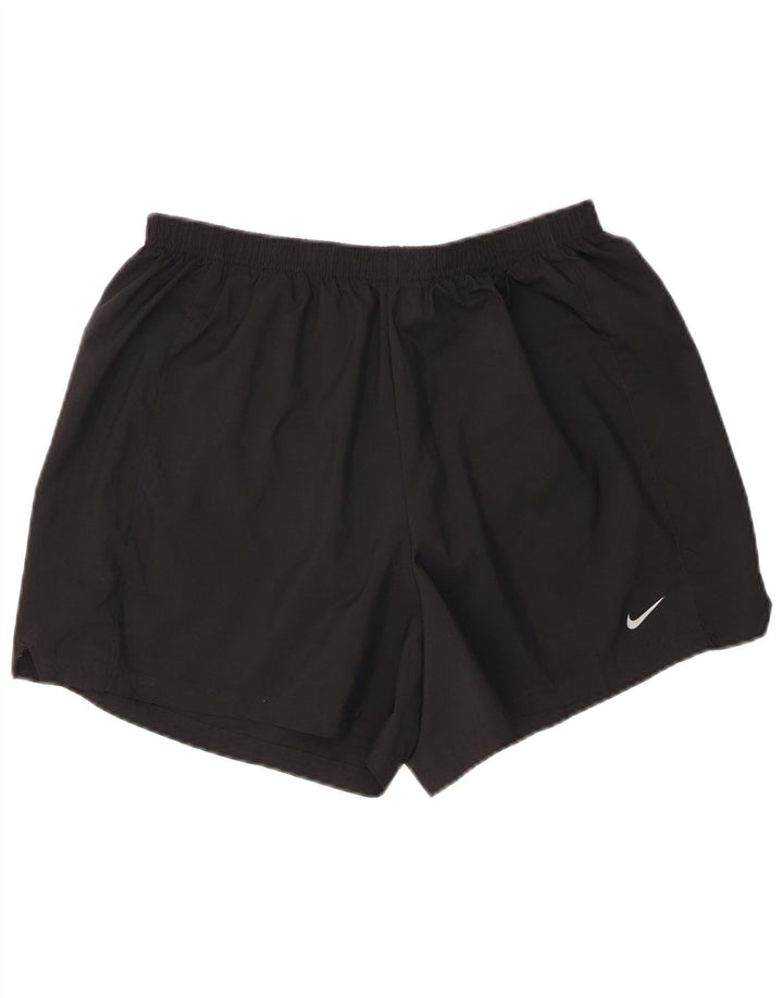 Nike Herre Fit Dry Sportshorts Stor sort polyester