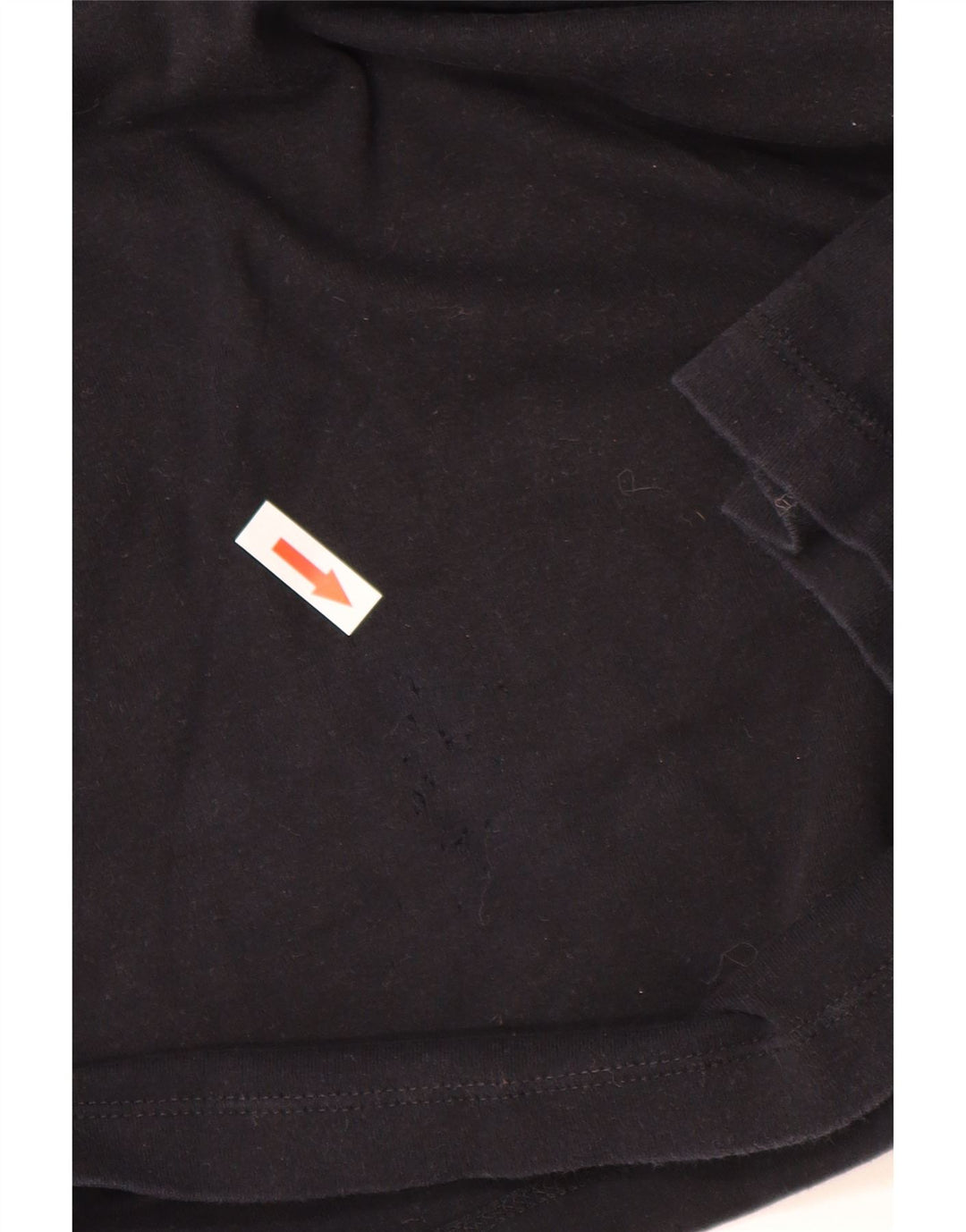 GAS Dame Top Langærmet UK 18 XL Sort Bomuld