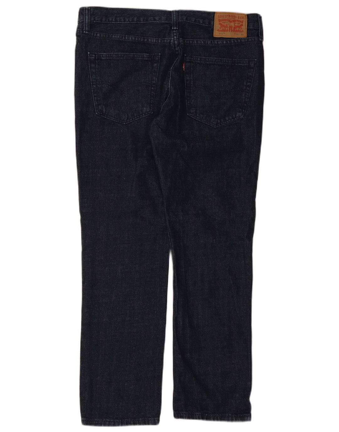 Levi's Herre 511 Slim Jeans W36 L30 Marineblå Bomuld