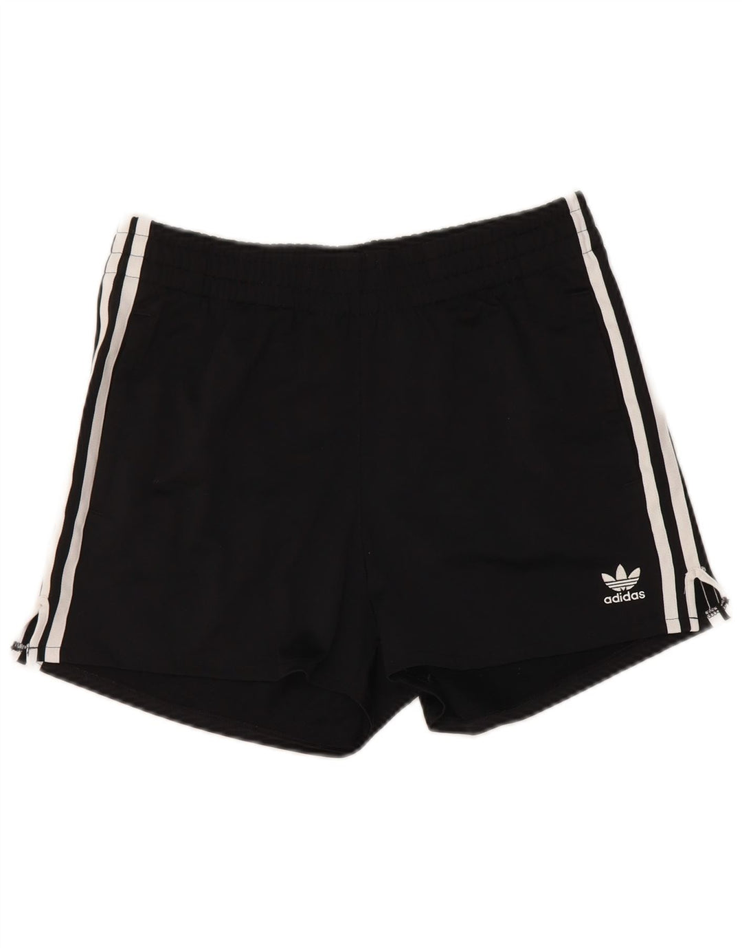 Adidas sportsshorts til kvinder UK 10 Small Black Polyester