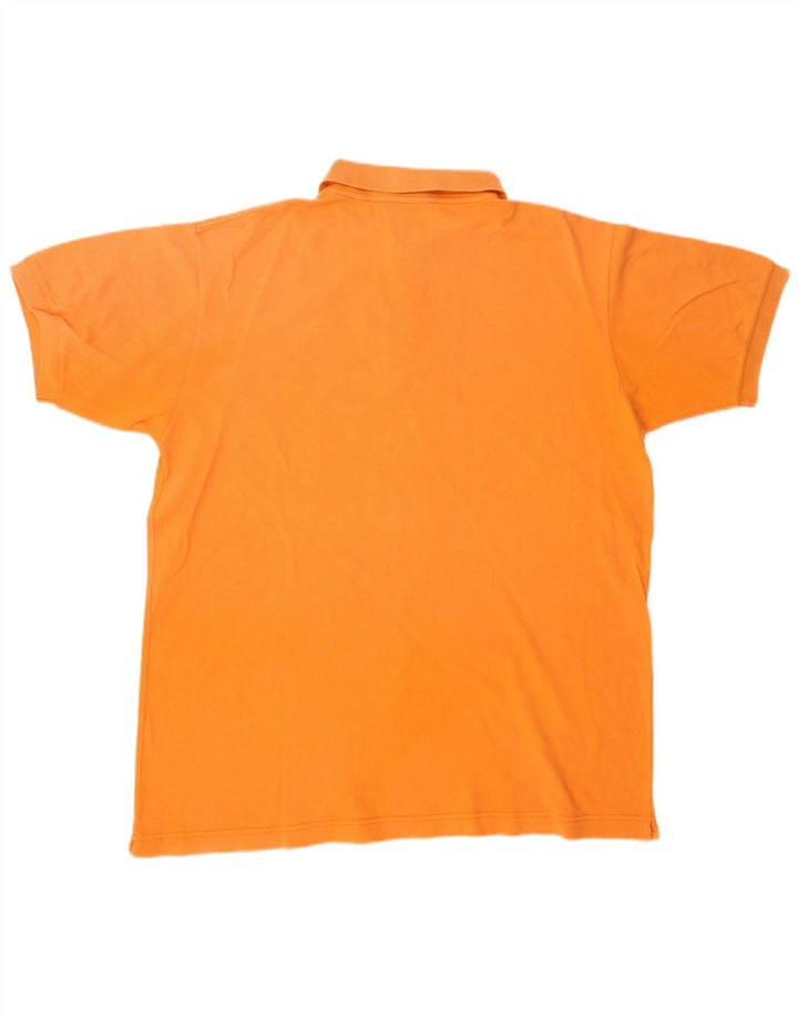 Kappa herre poloshirt XL orange bomuld