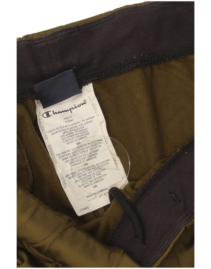 Champion Herre træningsdragt Bukser Joggers 2XL Khaki Polyester