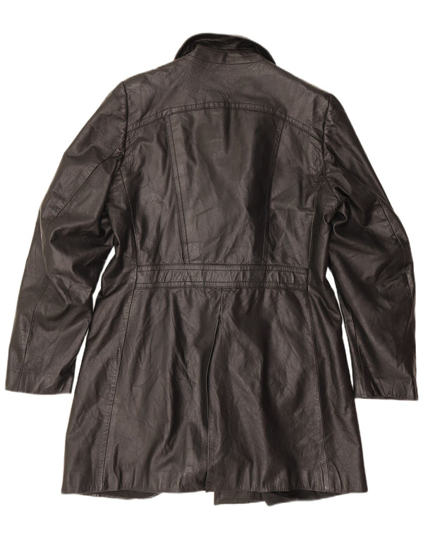 Vintage herre læderfrakke UK 38 Medium Black