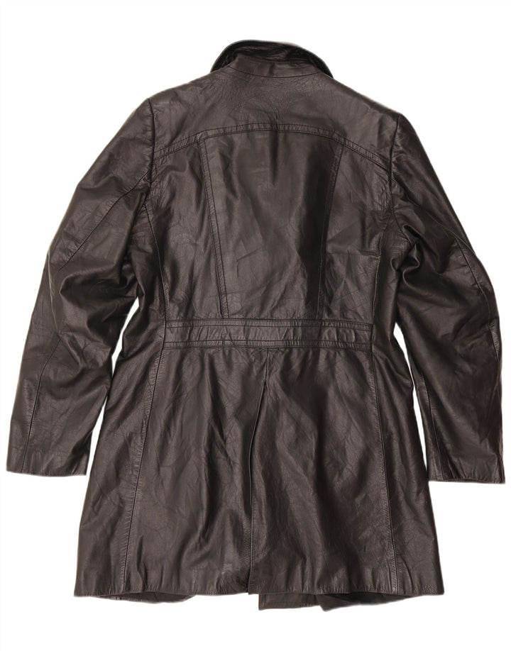 Vintage herre læderfrakke UK 38 Medium Black