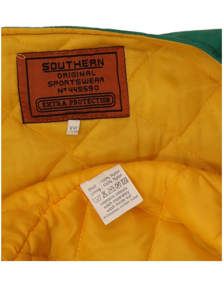 Southern Mens Gilet UK 44 2XL Grøn Nylon