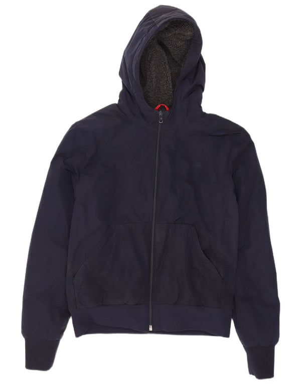 Fay Girls Hooded Bomber Jacket 12-13 år Navy Blue Polyester
