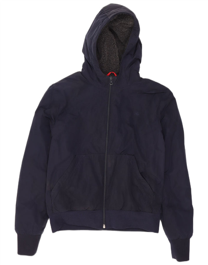 Fay Girls Hooded Bomber Jacket 12-13 år Navy Blue Polyester