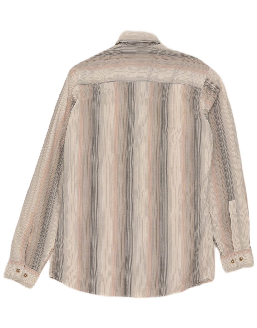 Marlboro Classics Herreskjorte Medium hvid stribet bomuld