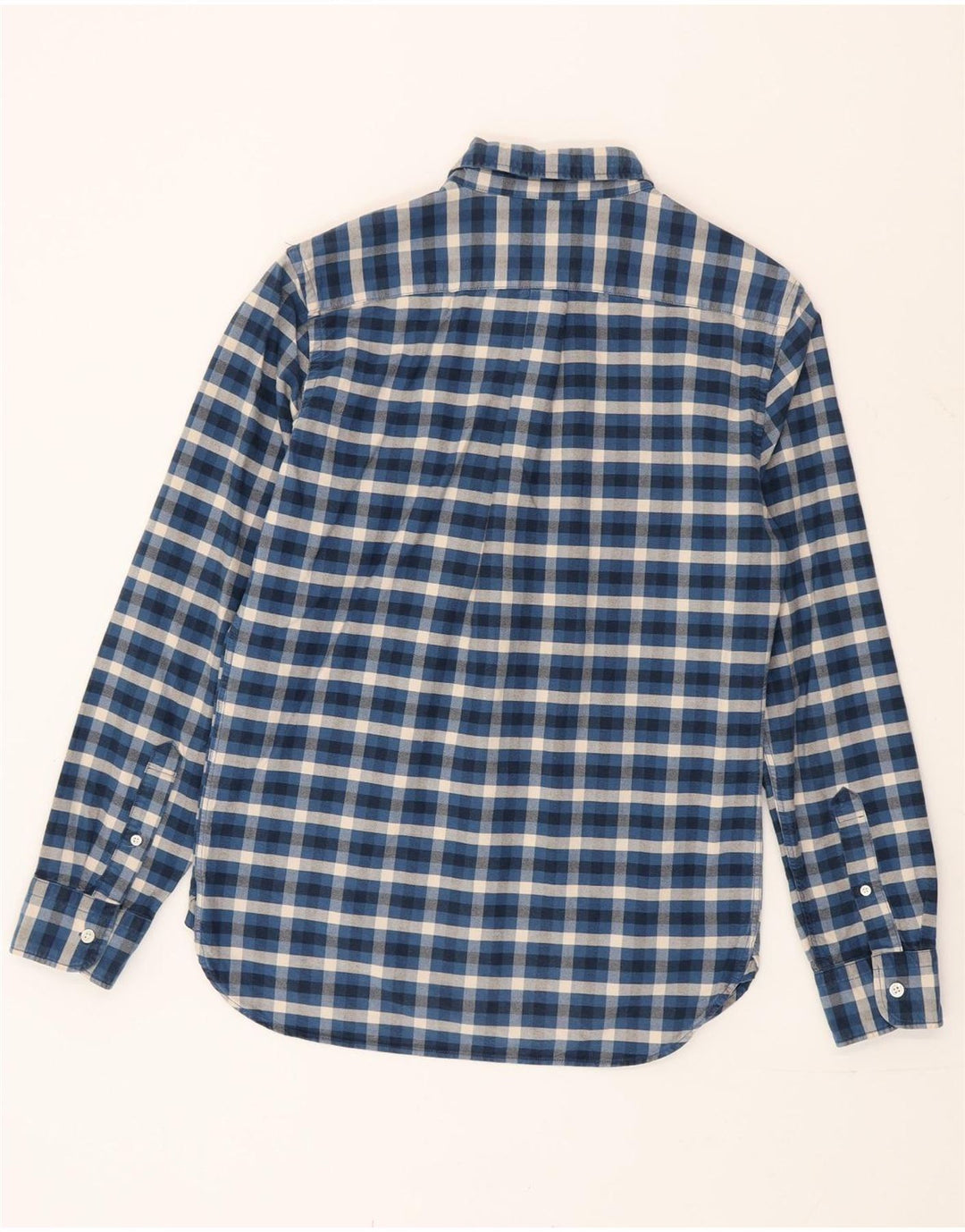 Levi's herreskjorte lille blå ternet bomuld