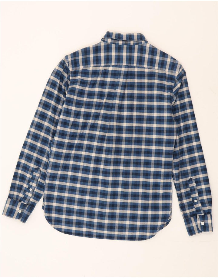 Levi's herreskjorte lille blå ternet bomuld
