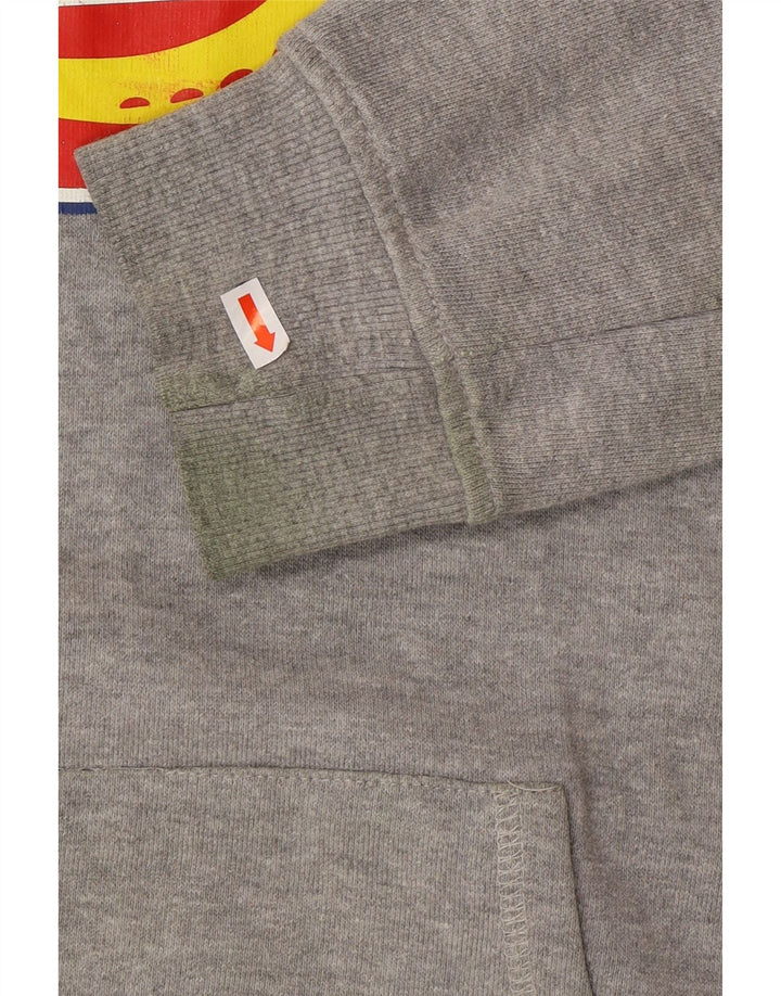 DICKIES Grafisk hættetrøje til mænd mellemgrå bomuld