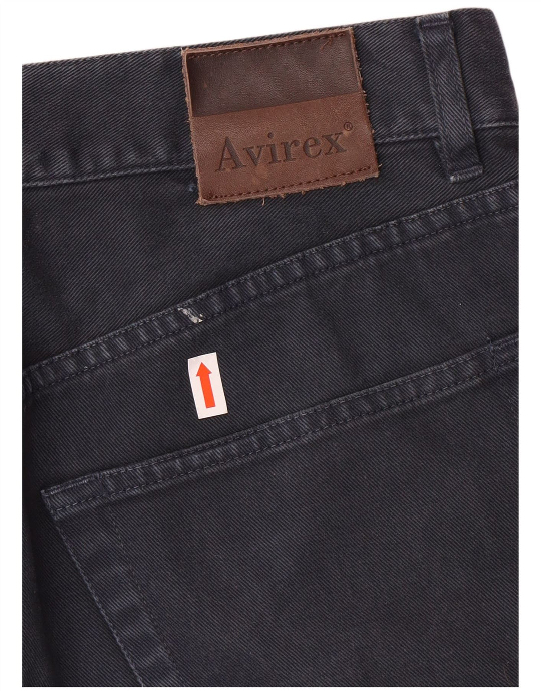 AVIREX Straight Jeans til mænd W30 L29 Marineblå Bomuld