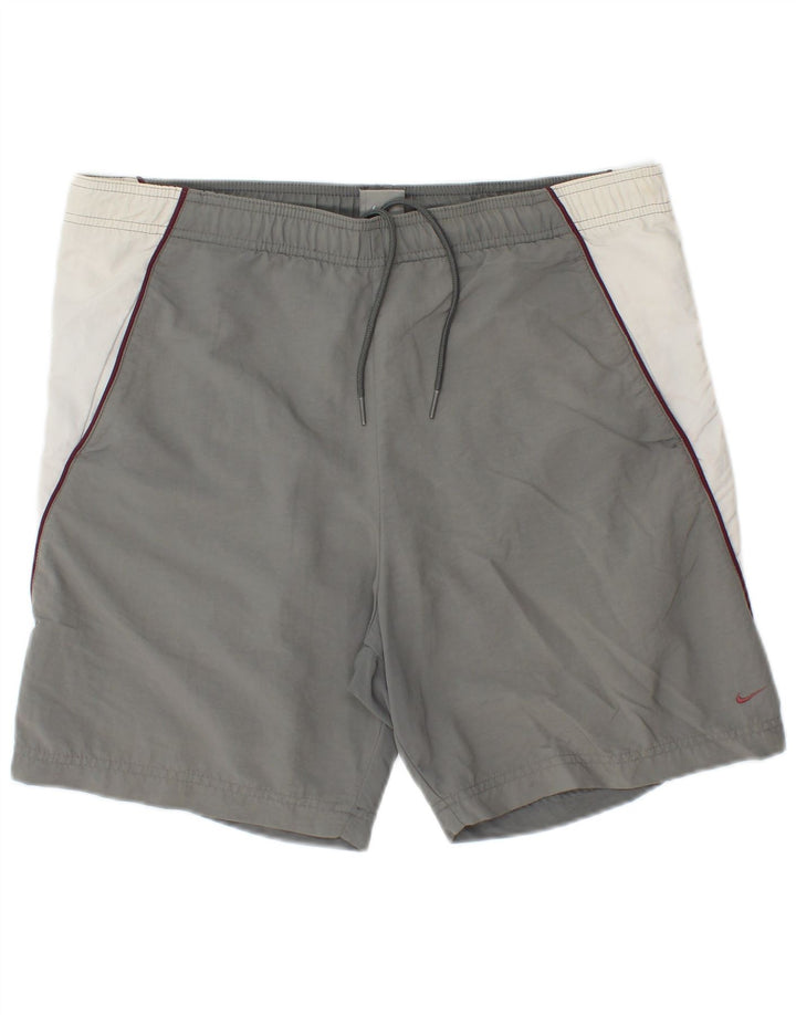 Nike Sportshorts til mænd UK 39/41 Medium Grey Colourblock Nylon