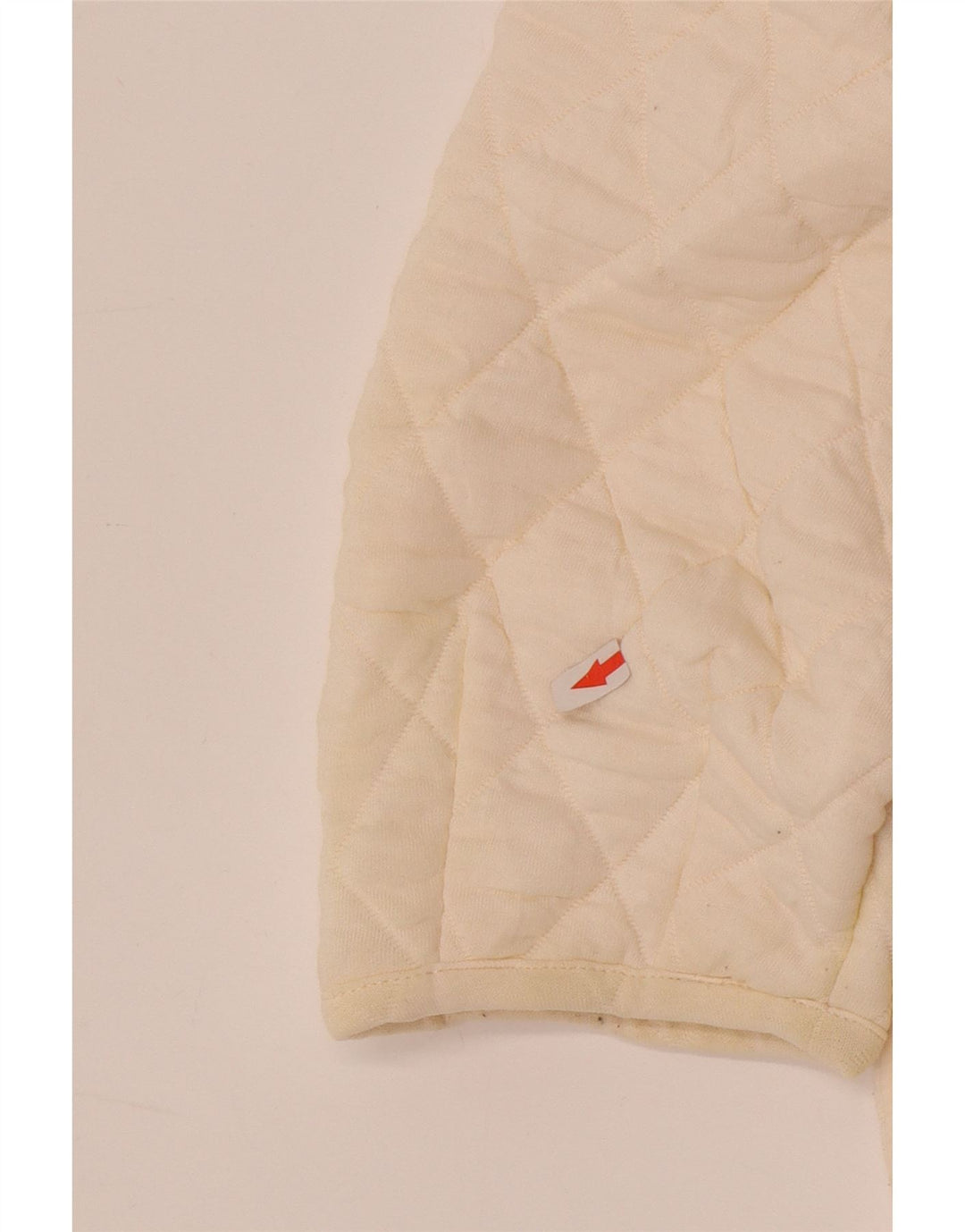 Marks & Spencer Dame Oversized Quiltet Jakke UK 12 Medium Off White