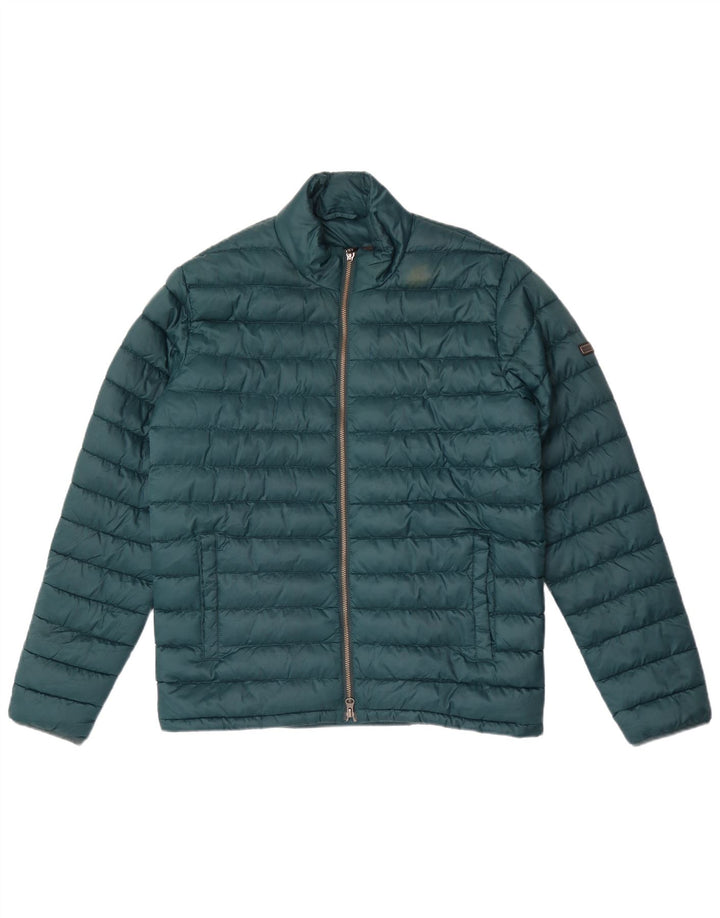 Barbour Polstret Herrejakke UK 38 Medium Grøn Polyamid