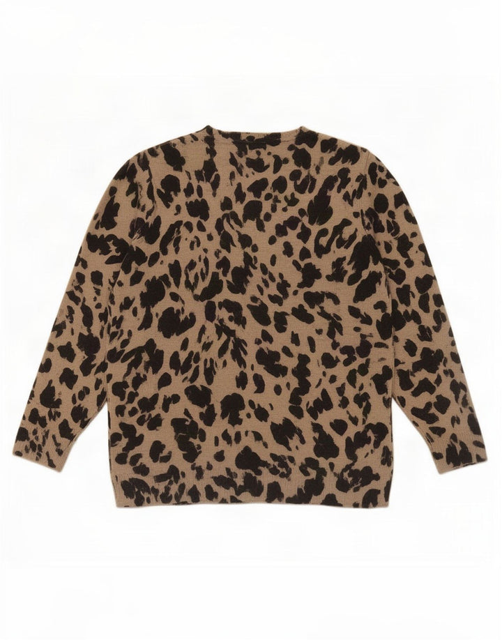 Marks & Spencer Dame sweater med rund hals DK 12 Medium Beige
