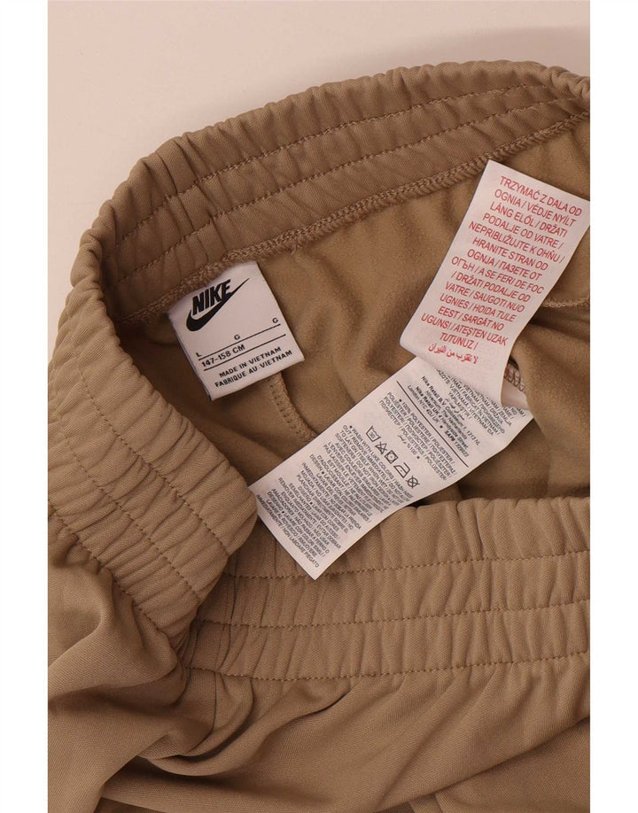 Nike Drenge Træningsdragt Bukser Joggers 12-13 år Stor Beige Polyester